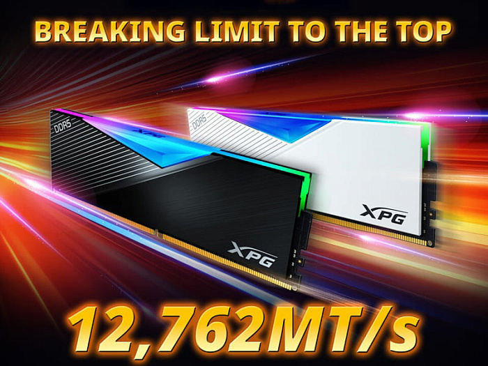 Оперативная память XPG LANCER RGB DDR5 покорила 12762 MT/s