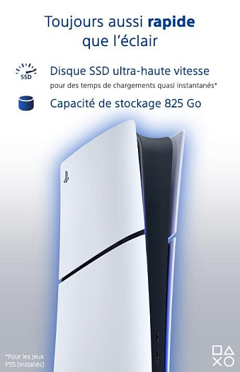 Sony PS5 Digital Slim с хранилищем на 825 Гбайт стоит столько же, сколько и версия на 1 Тбайт