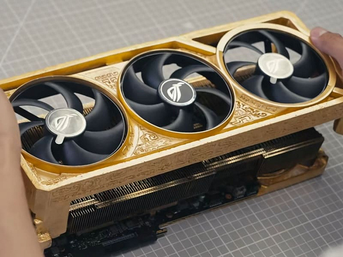 ASUS показала процесс создания уникальной ROG Astral RTX 5090D из 5 килограммов золота ASUS показала процесс создания уникальной ROG Astral RTX 5090D из 5 килограммов золота