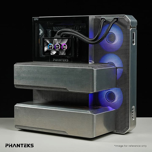 CES 2026: корпус Phanteks EXO 626 предполагает отдельные отсеки для всех компонентов