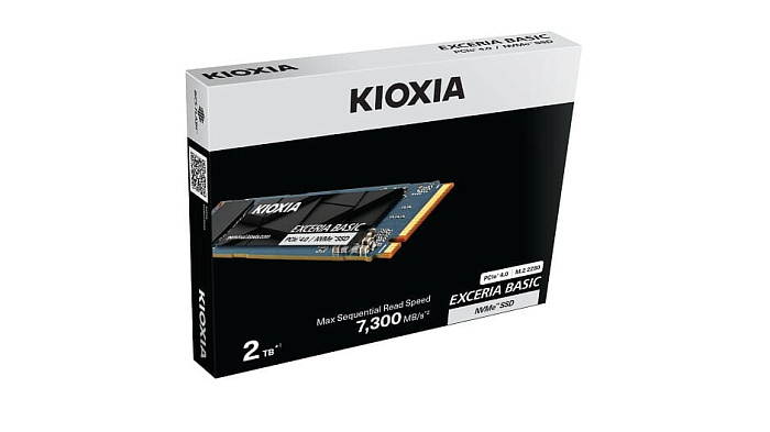 KIOXIA представила серию твердотельных накопителей EXCERIA BASIC