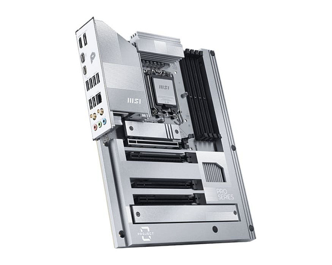 Плата MSI PRO Z890-S WiFi PZ со скрытыми разъемами появилась в продаже