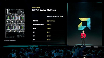 NVIDIA, отдыхай: AMD представила ускорители серии Instinct MI350