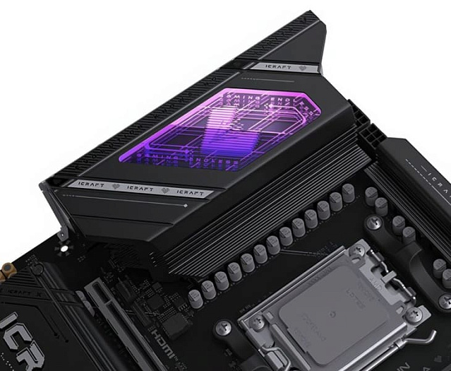 Материнская плата MAXSUN MS-iCraft B850 AIGA поддерживает будущие процессоры AMD