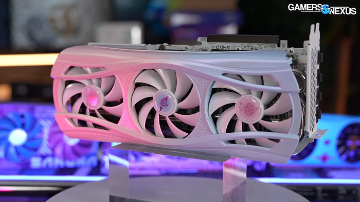Yeston Radeon RX 9070 XT Sakura Atlantis оснащена ароматизатором воздуха