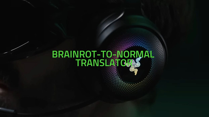 С 1 апреля: Razer представила гарнитуру Skibidi для перевода речи с зумерского на человеческий