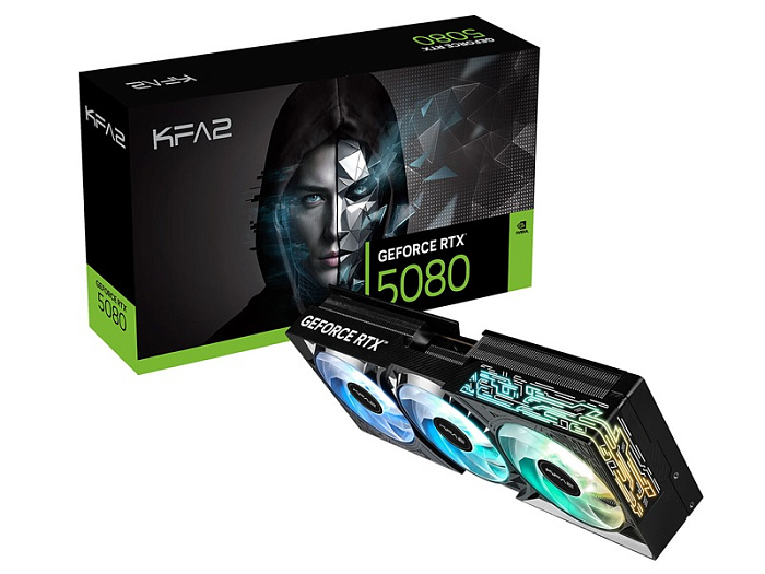 GeForce RTX 5080 показала себя на 22% лучше RTX 4080 в Geekbench