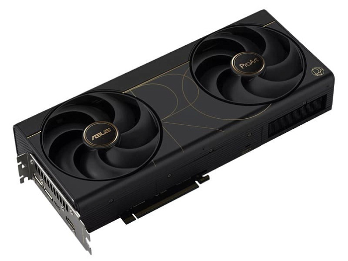 ASUS тихо выпустила видеокарту ProArt RTX 5090 со сквозным продувом радиатора