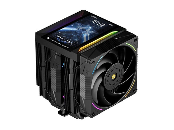 Thermalright выпустила кулер с дисплеем Peerless Assassin 120 Vision MAX