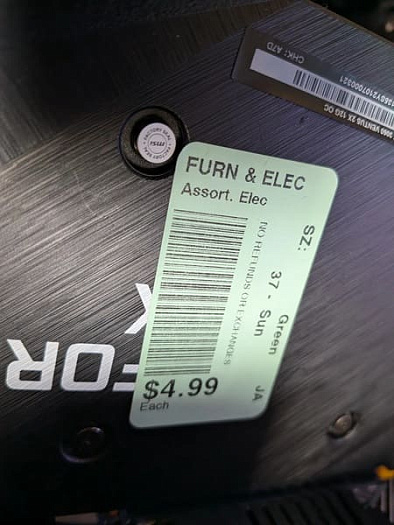 Крайне удачливый геймер купил GeForce RTX 3060 буквально за $5