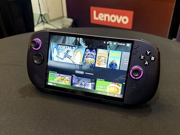 Запуск консоли Lenovo Legion Go 2 на SteamOS ожидается на CES 2026