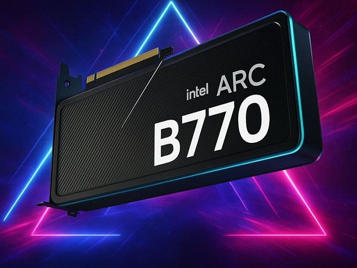Один из партнёров Intel привёз на CES 2026 неофициальный драйвер для Arc B770
