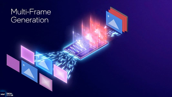 Intel представила технологию XeSS 3 с многокадровой генерацией