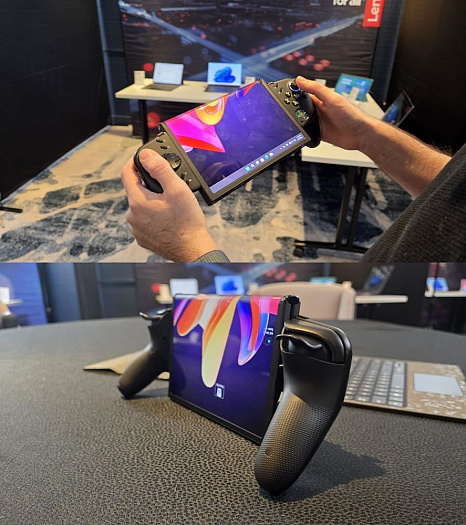 Lenovo показала концептуальные устройства Legion Go Fold и ThinkPad Modular AI PC