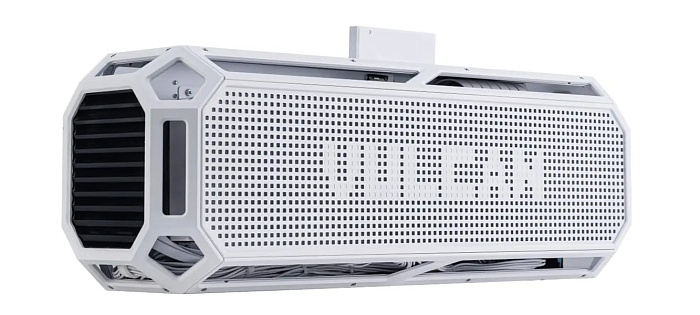 Горизонтальный корпус Colorful iGame LAB Vulcan Armor идеально сочетается с видеокартами iGame Vulcan