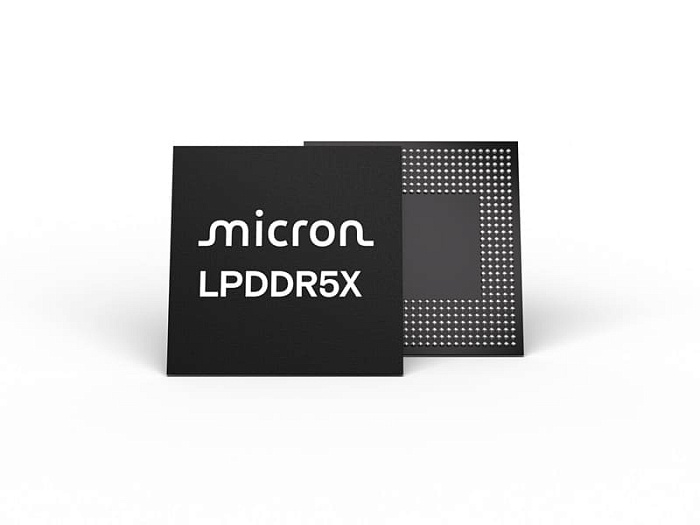 Micron первой в мире начала поставки образцов LPDDR5x-10700 на основе узла 1γ  