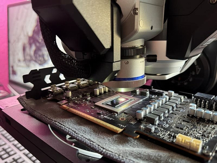 Замечена Radeon RX 9070 XT с неровным графическим процессором