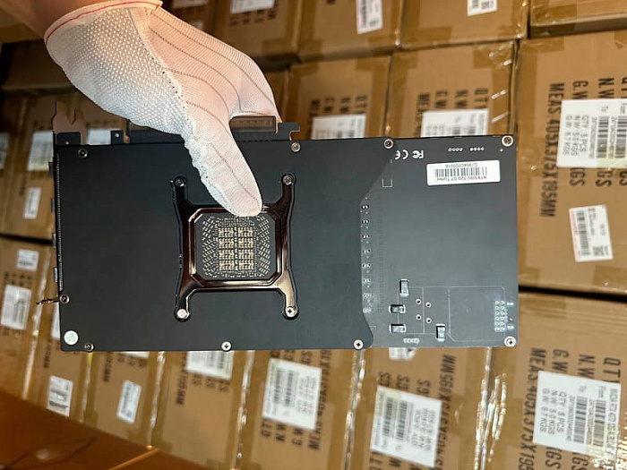 GeForce RTX 5090 тоже пользуется спросом у китайских создателей видеокарт с турбинами