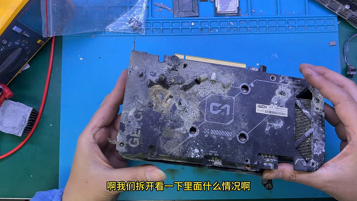 Мастер восстановил GeForce RTX 4060, пострадавшую от пожара