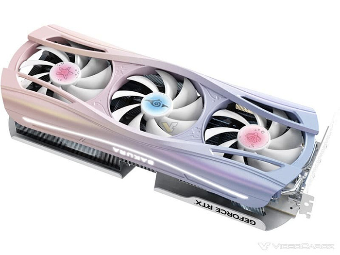 Yeston GeForce RTX 5080 Sakura и Sakura Atlantis получили принты с аниме-девочками