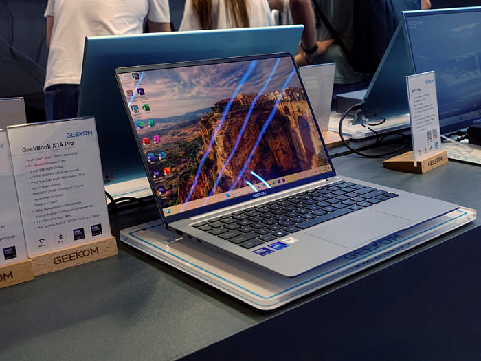 GeekBox X14 Pro и X16 Pro стали первыми ноутбуками GEEKOM
