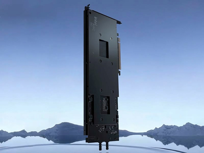 Видеокарта MAXSUN Arc Pro B60 Dual получила версию с жидкостным охлаждением Видеокарта MAXSUN Arc Pro B60 Dual получила версию с жидкостным охлаждением