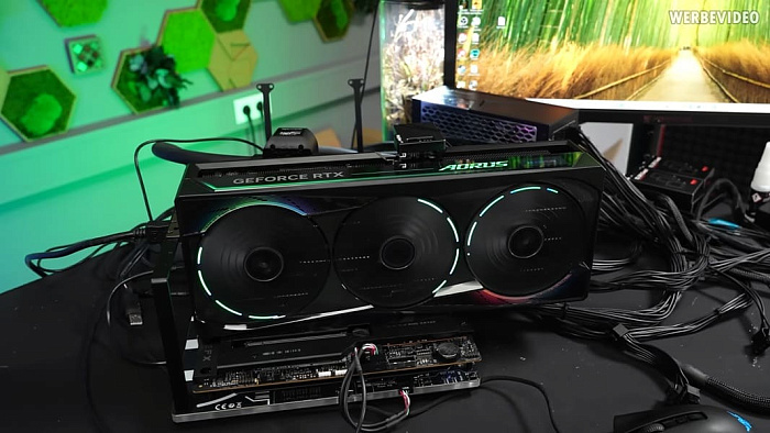 Жидкий металл снижает температуру RTX 5090 AORUS MASTER на 5&deg;C