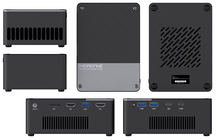 Внешняя видеокарта Morefine G1 с GeForce RTX 4090M поступила в продажу с ценником $1260