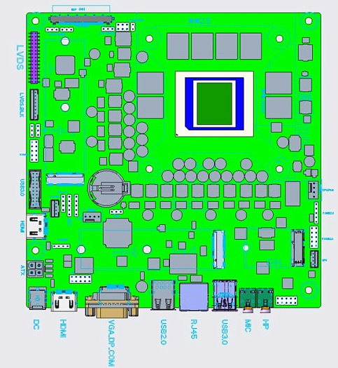 Материнская плата Sixunited STHT1 MoDT полагается на мобильные процессоры AMD Ryzen AI MAX