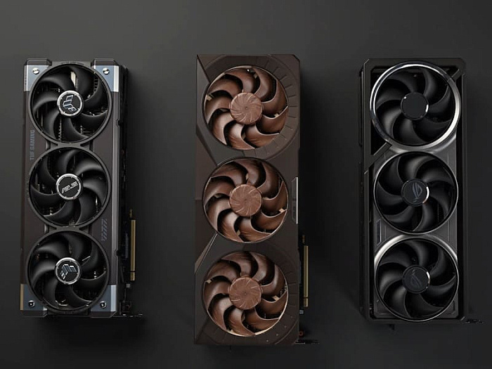 RTX 5080 Noctua OC Edition является самой дорогой версией RTX 5080 в ассортименте ASUS