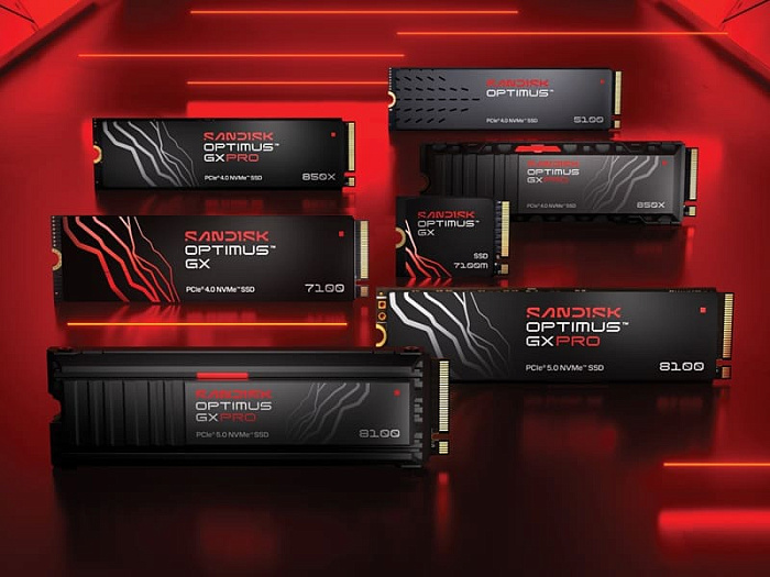 CES 2026: SANDISK отказалась от накопителей серий WD в пользу нового бренда Optimus