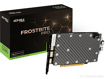 Inno3D RTX 5080/5090 iChill Frostbite Pro полагаются на однослотовый водоблок