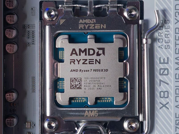 13 экземпляров AMD Ryzen 7 9850X3D подтвердили использование качественных кристаллов