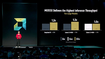 NVIDIA, отдыхай: AMD представила ускорители серии Instinct MI350