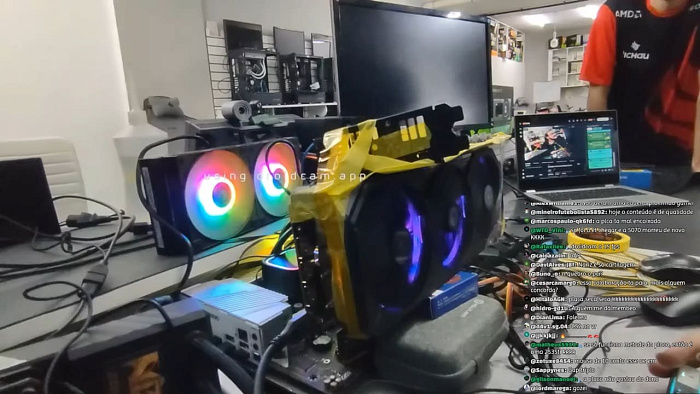 GeForce RTX 5070 Ti без собственной системы питания установила рекорд производительности