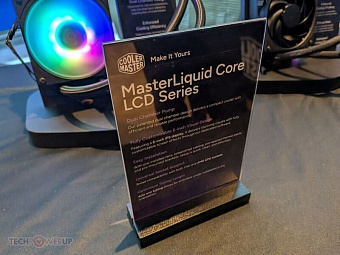 CES 2026: Cooler Master показала СЖО серий MasterLiquid Atmos II Stealth, Core Nex Digital и Core LCD