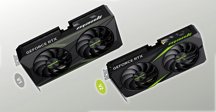 Manli выпустила уменьшенную GeForce RTX 5060 Ti V2 с упрощённым охлаждением