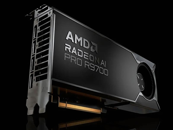 AMD подтвердила дату начала продаж видеокарты Radeon AI PRO R9700