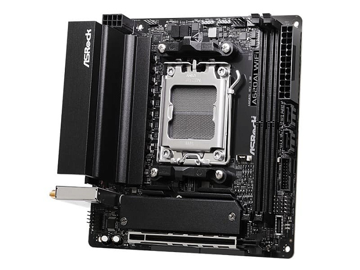 ASRock выпустила компактную Mini-ITX плату A620I WiFi