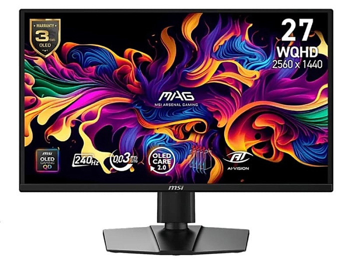 Игровой монитор MSI MAG 272QP QD-OLED X24 оценён в $420