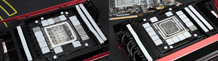 ASUS изменила способ нанесения жидкого металла на ROG Matrix Platinum RTX 5090