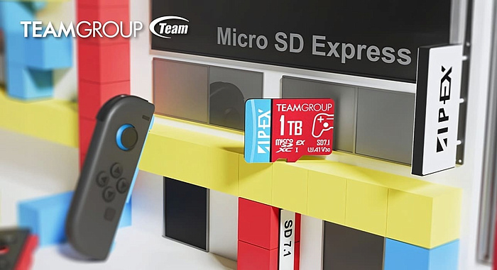 TEAMGROUP анонсировала скорый старт продаж карты памяти APEX SD7.1 microSD Express