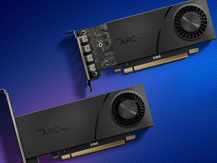Слух: представление видеокарт Intel Arc Pro B70 и B65 назначено на 25 марта