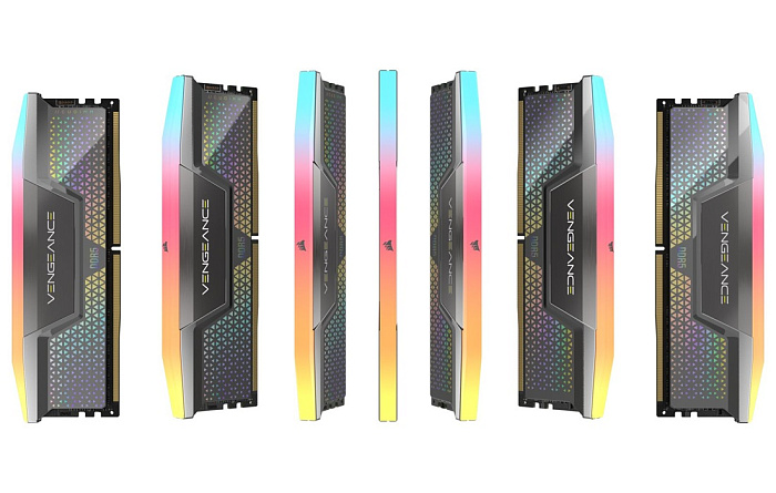 CORSAIR выпустила оперативную память Vengeance RGB DDR5 CUDIMM