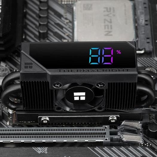 Thermalright представила SSD-кулер HR-10 2280 Pro Digital с ARGB-дисплеем