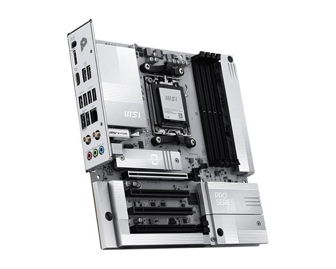 MSI PRO B840M-P EVO PZ &ndash; недорогая плата со скрытым расположением разъёмов