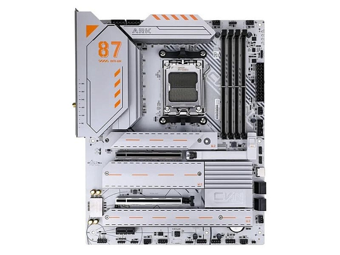 Colorful показала материнскую плату CVN X870 ARK FROZEN V14