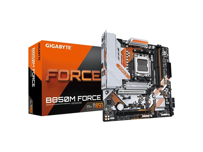 GIGABYTE возрождает серию материнских плат Force, анонсировав модель B850M Force