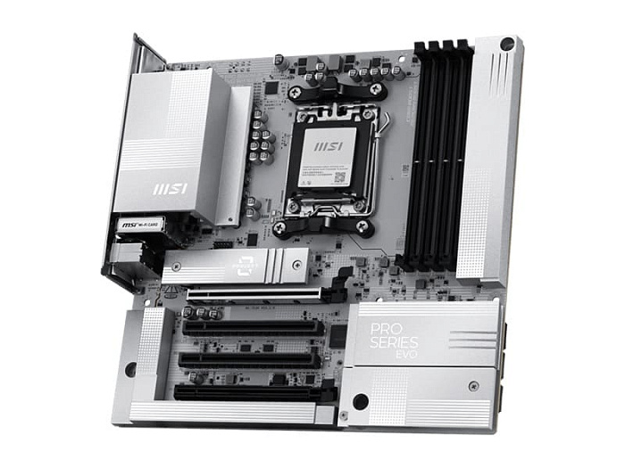 MSI PRO B840M-P EVO PZ &ndash; недорогая плата со скрытым расположением разъёмов