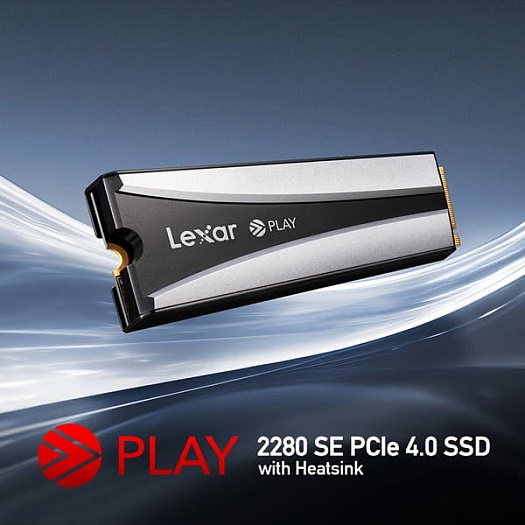 Lexar начала продажи накопителя PLAY 2280 SE для консоли Sony PlayStation 5